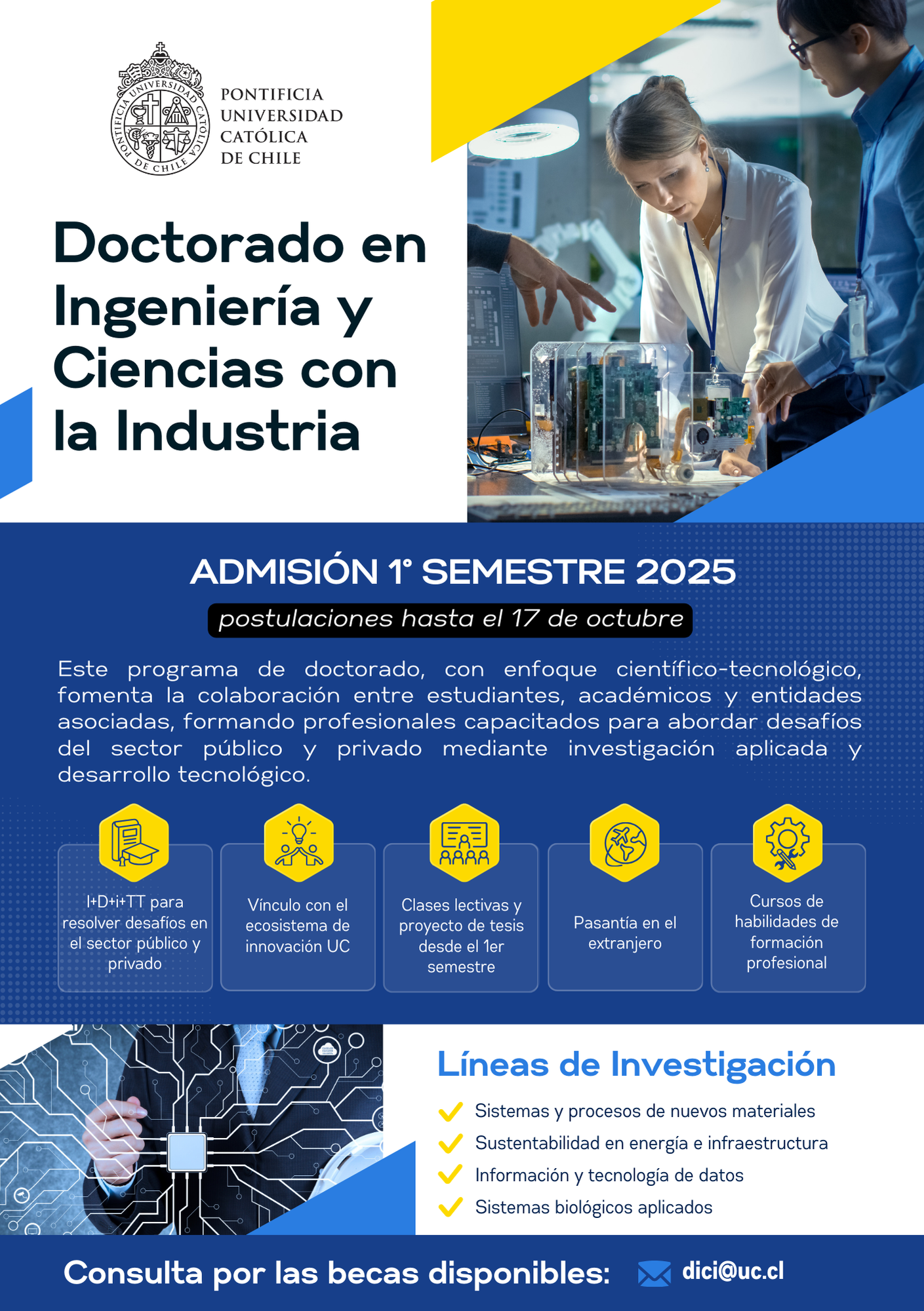 admisión dici c2030