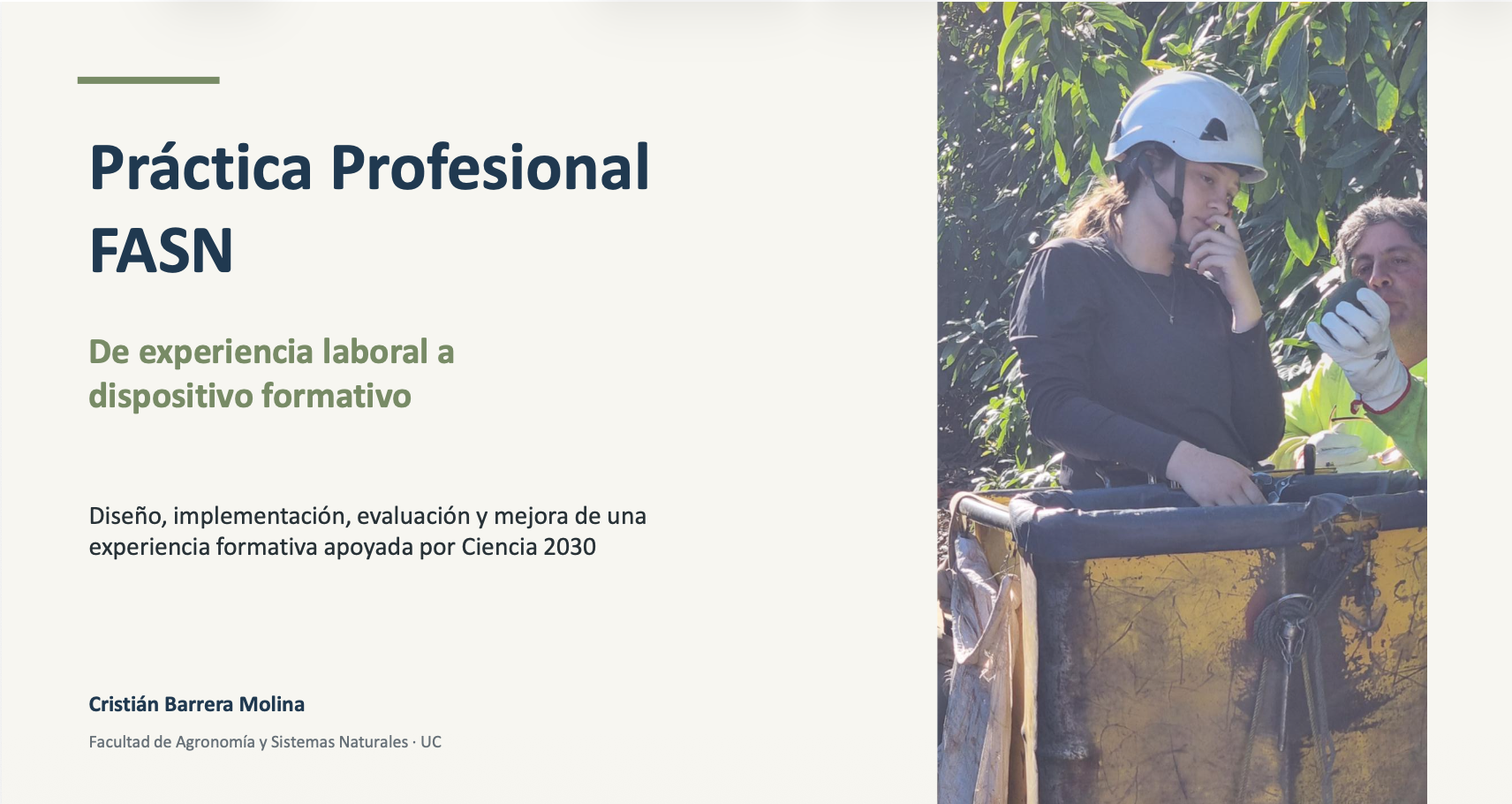 Modelo de Práctica Profesional FASN