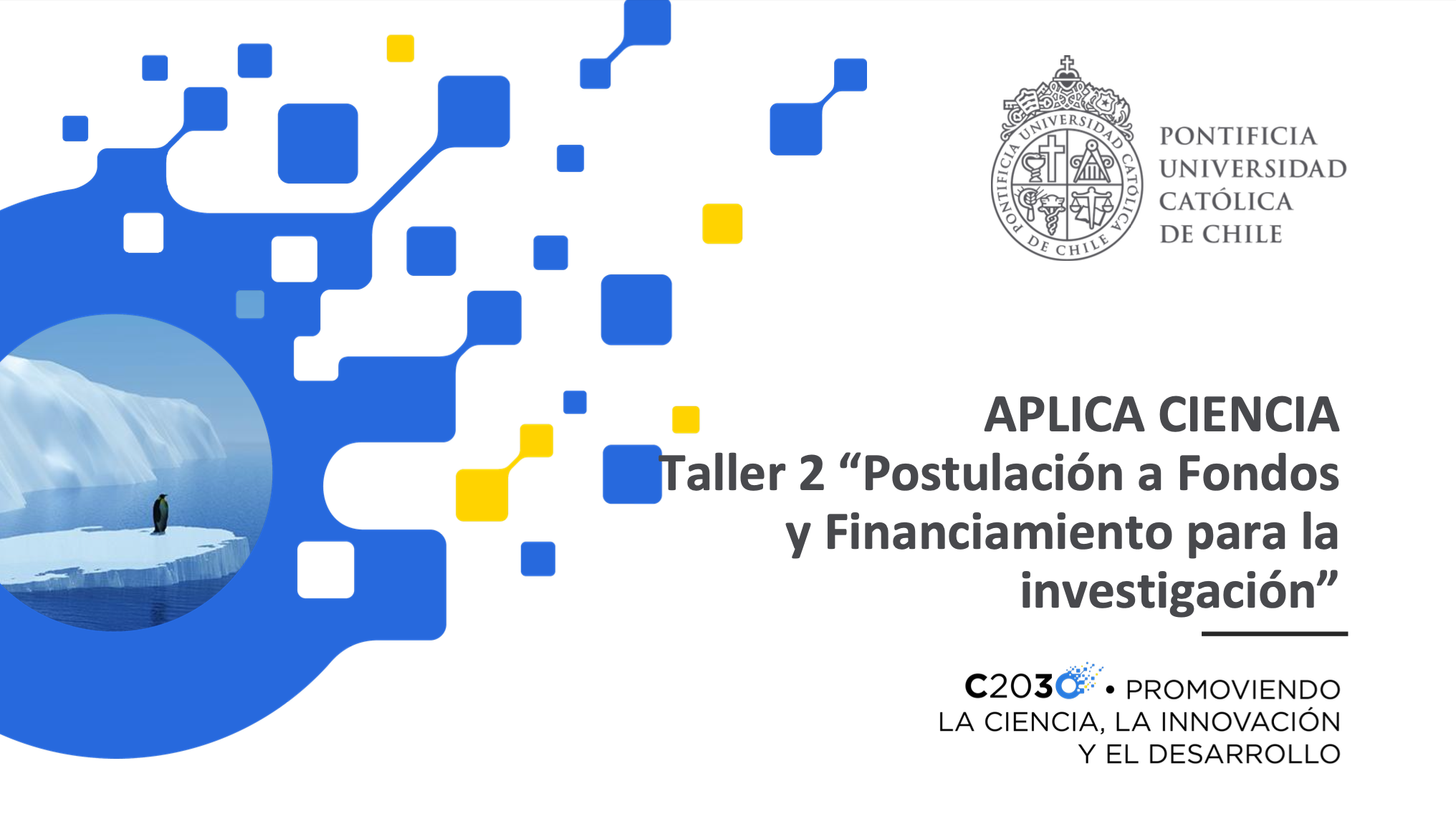 Taller 2: Fondos concursables